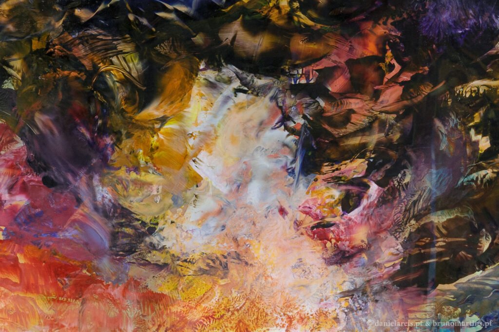 Cosmogonia Interior I e II - 100 x 60 cm Díptico, encáustica sobre acrílico