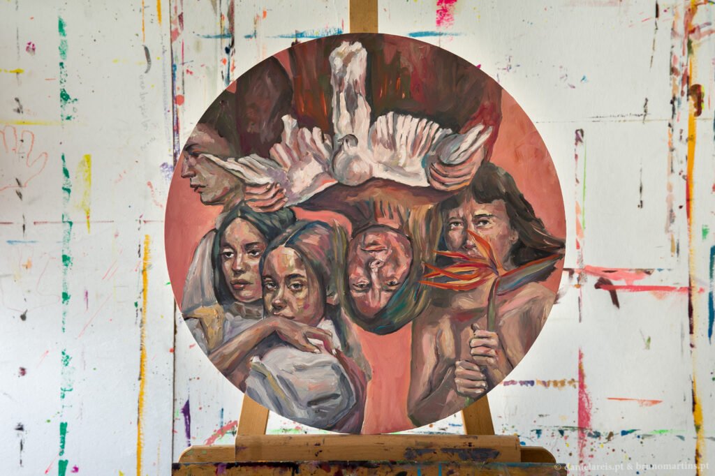 Refúgio - Óleo s/ tela, 60cm x 60cm