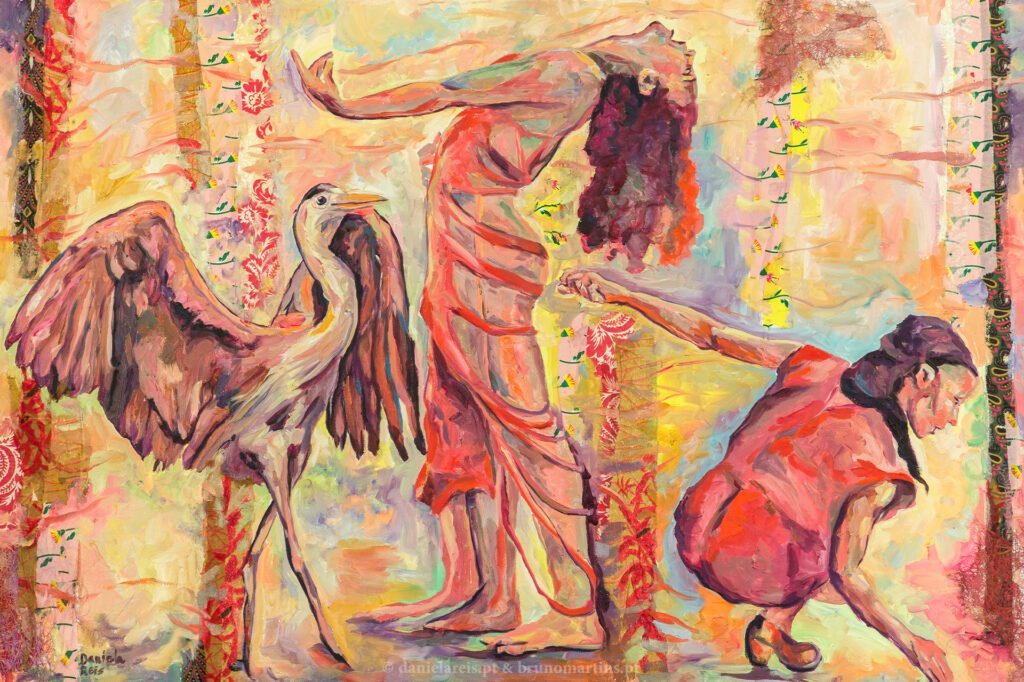 Arquitectura do desejo – Óleo sobre tela, 90 cm x 60cm