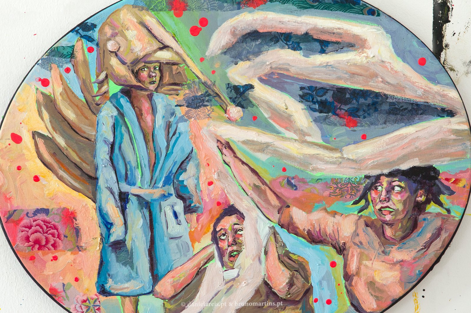 Melanocetus assustador – Óleo sobre tela, 50 cm x 40 cm.